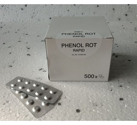 Náhradné tabletky do testeru Phenol Red - pH